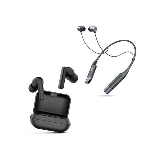 DuoPods F30 + Collar Neckband Combo