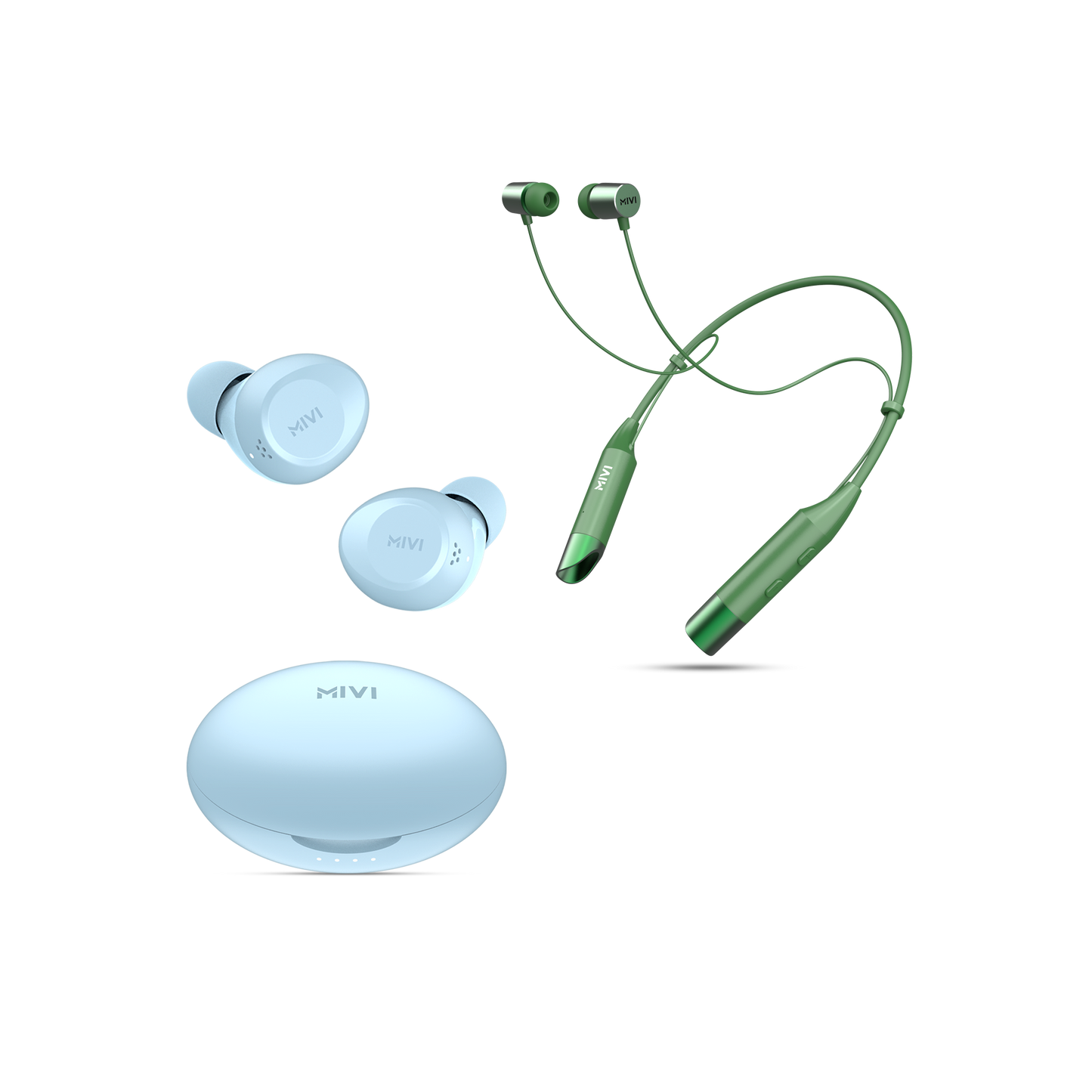 DuoPods M30 + Collar Neckband Combo